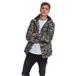 Urban Classics Tiger Camo Cotton Jacket Camouflage Transition Hooded