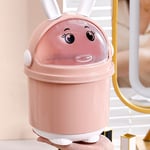 Table Dustbin Small Garbage Can Small Trashcan for Rubbish Desk Trash