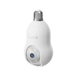 Hombli - Smart Bulb Cam 4K, White