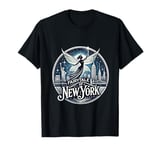 Fairytale of New York Emblem with Enchanted Fairy T-Shirt