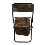 Camping Chair Steel Pipe Oxford Cloth Kannettava kokoontaitettava tuoli jakkara pussilla kalastuspiknikille Rantanaamiointi