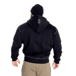 Better Bodies Men Graphic Hoodie, sort treningsjakke