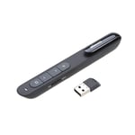 New Presentation Remote Wireless PPT Presenter Laser Pointer Clicker Flip Pen UK