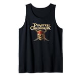 Disney Pirates of the Caribbean Skull and Swords Logo Tank Top