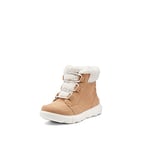 Sorel Botte Non Shell Femmes, SOREL EXPLORER II CARNIVAL COZY WP,Marron Canoe X Sea Salt, 42 EU