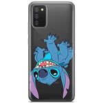 ERT GROUP Coque de téléphone Portable pour Samsung A02S Original et sous Licence Officielle Disney Motif Stitch 013 Parfaitement adapté à la Forme du téléphone Portable, partiel imprimé