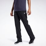 Reebok Men's Black Training Essentials 3XL Woven  Open Hem Pants RRP £60