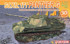 Panther G Late Production With Air Defense Armor Tank 1:72 Plastique Model Kit