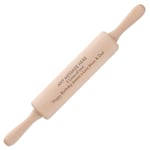 Personalised Rolling Pin Baking Custom Any Message Name Star Baker Valentines