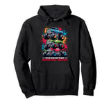 You Can Never Have Too Many Monster Trucks Boys Big Truck Pullover Hoodie