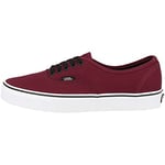 Vans Mixte UA Authentic Baskets, Rouge (Port Royale/Bla), 37 EU