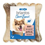 Briantos Chew Bone Beauty (med lax och linfrö) - 12 x 12 cm (660 g)