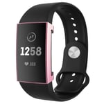 Fitbit Charge 3/4 suojakuori älykellolle - Rosa