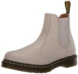 DR. MARTENS Women's Chelsea Boot, Vintage Taupe Virginia, 6 UK