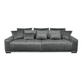 Canapé convertible 4 places BOREALE tissu vogue 16 graphite