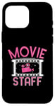 Coque pour iPhone 16 Pro Max Movie Staff Movie Night Binge Film Fan Cinema Watcher Movie