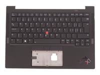 Sunrex - Ersättningstangentbord För Bärbar Dator - Med Trackpoint, Ultranav - Bakgrundsbelyst - Schweizisk - Med Övre Skydd - För Thinkpad X1 Carbon Gen 10 21Cb, 21Cc