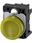 Siemens Indicator lights 22 mm round plastic yellow