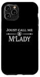 Coque pour iPhone 11 Pro Costume de fête de la Renaissance My Lady Joust Larp