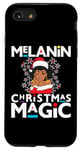 iPhone SE (2020) / 7 / 8 Black Mrs Clause Melanin Christmas Magic Natural Lace Front Case