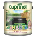 Cuprinol Garden Shades Black Ash 2.5 Litre 2.5L