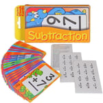 SUBTRACTION New Pocket Flash Cards 56pk Maths Kids Pack Children Learn See n Say