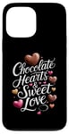 iPhone 13 Pro Max Chocolates HeartsSweet Love ValentinesDay ChocolateLover Case