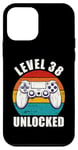 iPhone 12 mini Level 38 Unlocked Funny Video Gamer 38 Birthday 38 Year Old Case