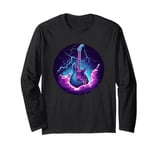 Let the Thunder Roll with Your Electric Guitar Long Sleeve T-Shirt