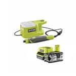 Pack RYOBI Mini outil multifonction 18V One+ RRT18-0 - 1 Batterie 4.0Ah - 1 Chargeur rapide RC18120-140