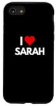 iPhone SE (2020) / 7 / 8 I Love Sarah I Heart Sarah Case