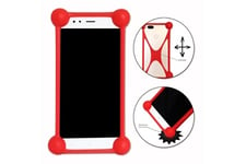 PH26 Coque et étui téléphone mobile Huawei honor play coque bumper rouge antichoc en silicone de qualité