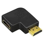 LogiLink AH0008 Adaptateur HDMI 19-pin Mâle/Femelle Noir