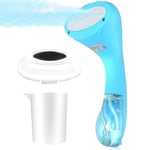 CKductpro Handheld Clothes Steamer,Portable Handheld Steamers Garment for Clothes, 20s Fast Heat Up,100ML Water Tank,1100W Travel Steam Generators