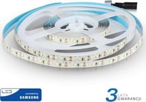 V-Tac Led-Tejp V-Tac Samsung Chip 2835 600Led 12V Ip20 12W/M Vt-5-120 6000K 1200Lm 3 Års Garanti