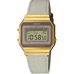 Montre Casio  A700WEGL-7AEF, Quartz, 33mm, 3ATM