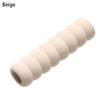 Bloc de poignée de porte rond en caoutchouc EVA souple,1 pièce,protection de meubles en mousse,sécurité pour bébé,sans électricité statique - Type Beige