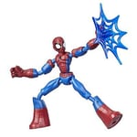 Spider-Man Marvel Bend and Flex Action Figure Toy, 15-cm Flexible Fi (US IMPORT)