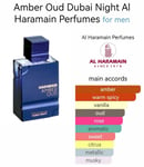 Amber Oud Dubai Night by Al Haramain 100ml Spray Women And Men 6291106814910