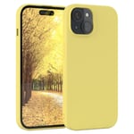 Phone Case for Apple iPhone 15 Silicone Cover Protective Yellow TPU