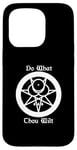 iPhone 15 Pro Do What Thou Wilt Thelema Crowley Mark of the Beast 666 Case