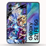 Manga Dragon Ball Sangohan Duo Case for Samsung Galaxy S21 FE / S21FE