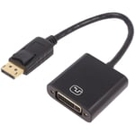 Cable DisplayPort 1.2 male dvi-i femelle 150mm noir