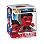 Funko Pop! Super: Captain America: Brave New World - Red Hulk - Figurine en Vinyle à Collectionner - Idée de Cadeau - Produits Officiels - Jouets pour Les Enfants et Adultes - Movies Fans