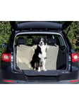 Trixie Car boot cover with bumper guard divisible 1.80 × 1.30 m beige/black