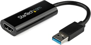 Adaptateur Usb 3.0 Vers Hdmi - 1080P - Convertisseur D'Écran Slim/Compact Usb Type-A Vers Hdmi Pour Moniteur - Carte Vidéo Et Graphique Externe - Noir - Windows Uniquement (Usb32Hdes)