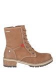 Josef Seibel Waylynn Leather Combat Boots, Camel