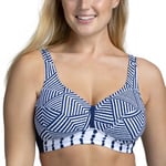 Miss Mary Azur Soft Bikini Bra Blå B 100 Dam