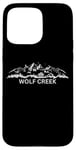 iPhone 15 Pro Max Wolf Creek Colorado Ski Resort Mountain Silhouette Case