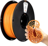 95A TPU Filament 1,75mm,Filament TPU flexible pour imprimante 3D,Haute Ténacité et Flexibilité,Précision Dimensionnelle+/-0,05mm,1kg(2,2lbs),Orange